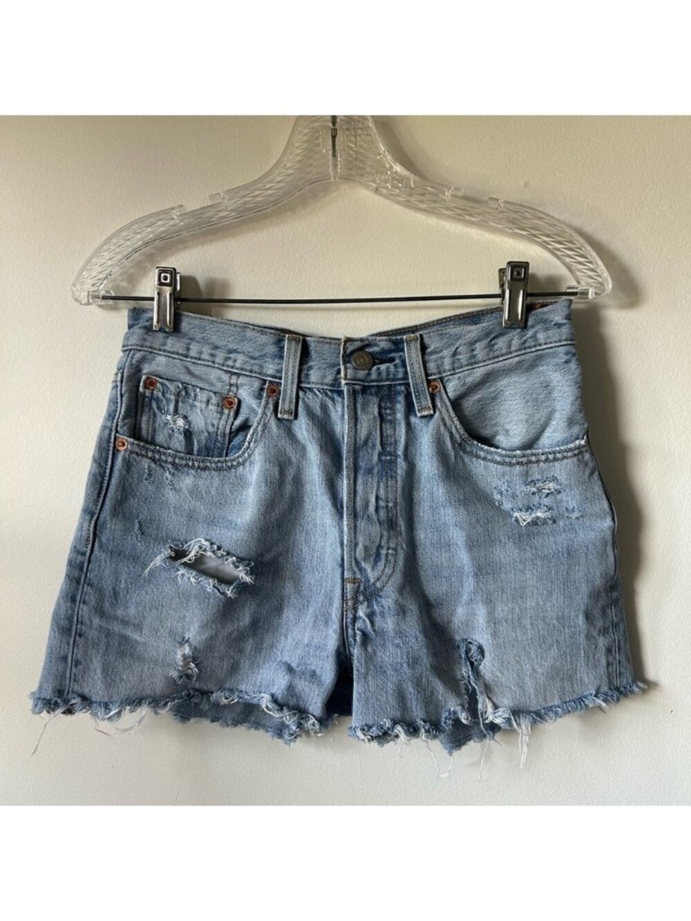 Levi’s  501 Ripped Jean‎ Shorts